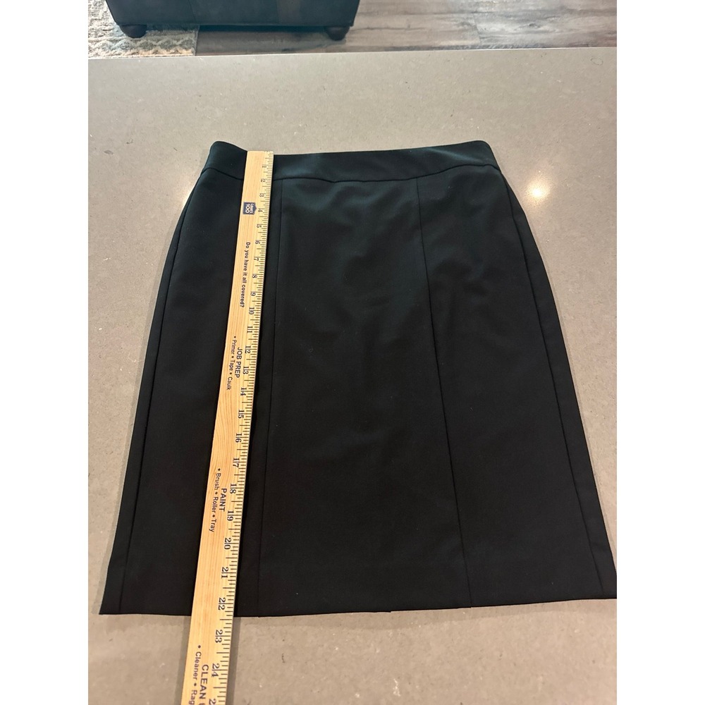 Ann Taylor Factory Pencil Skirt‎ Size 6 black womens skirt - Picture 2 of 5